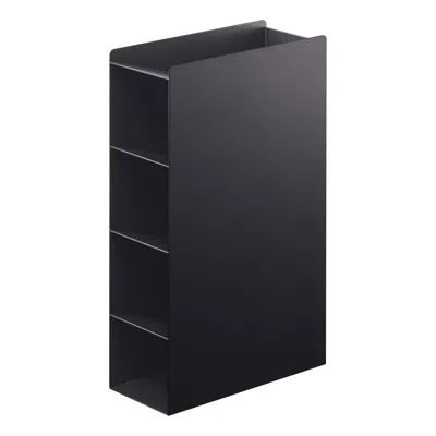 Yamazaki Home 4-tier Food Wrap Stand, Steel, No Assembly In Black