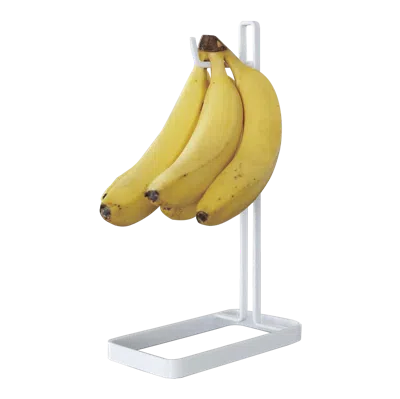 Yamazaki Home Banana Hanger, Steel In White