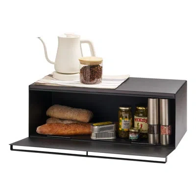 Yamazaki Home Bread Box - Wide, 32l, Holds 22 Lbs In White