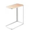Yamazaki Home C Side Table, Steel, Supports 22 Pounds, No Assembly