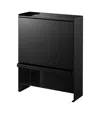 Yamazaki Home Concealable Spice Rack, Steel, No Assembly In Black