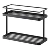 Yamazaki Home Countertop Organizer Rack, Steel, Supports 13 Pounds, Anti-slip Rubber Feet, No Assembly In Black