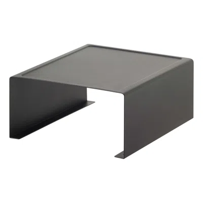 Yamazaki Home Countertop Shelf, Steel, Supports 11 Pounds, Stackable, No Assembly In Black