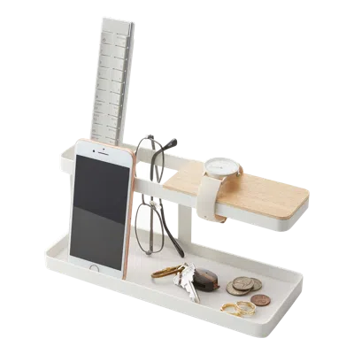 Yamazaki Home Desk Organizer, Steel, No Assembly