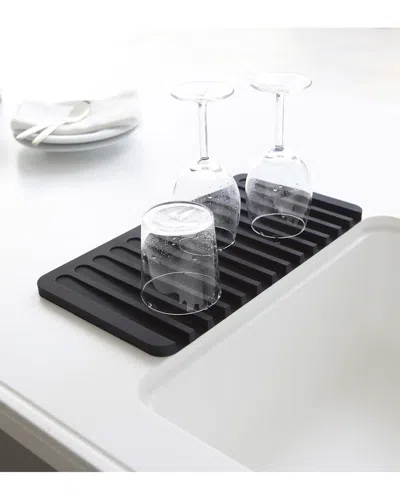 Yamazaki Home Dish Drainer Tray In Black