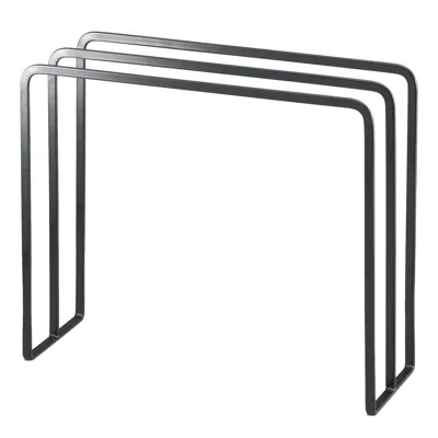 Yamazaki Home Dish Towel Hanger, Steel, Water Resistant, No Assembly In Black