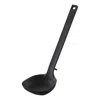 Yamazaki Home Floating Utensil - Four Styles, Silicone, Ladle, Dishwasher Safe, Floating Design, No Assembly In Black