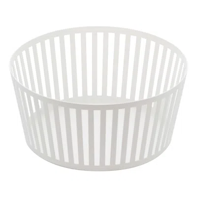 Yamazaki Home Fruit Basket - Tall, Steel, No Assembly In White