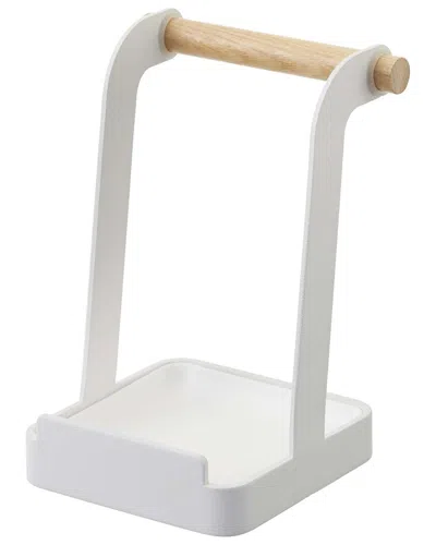 Yamazaki Home Lid & Ladle Stand In White