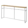 Yamazaki Home Long Console Table - Two Styles, Steel, Open, Supports 11 Pounds