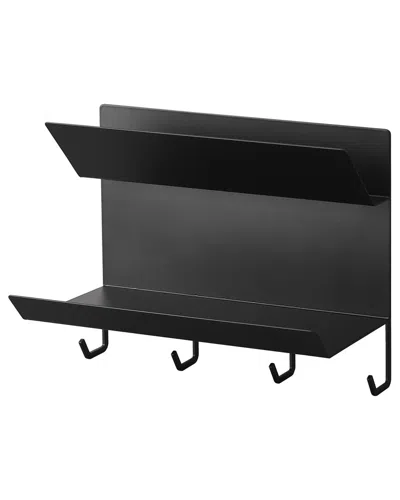 Yamazaki Home Magnetic Entryway Rack In Black