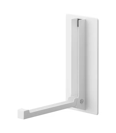 Yamazaki Home Magnetic Folding Hook, Steel, Supports 3.3 Pounds, Magnetic, No Assembly In White
