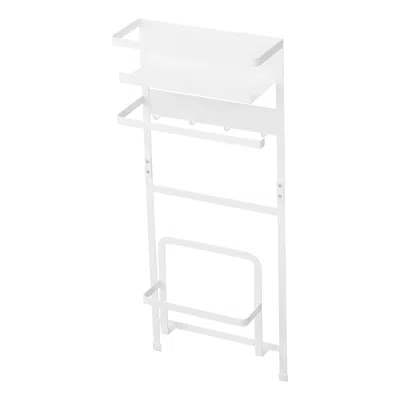 Yamazaki Home Magnetic Laundry Organizer, Steel, Large, Magnetic, Water Resistant