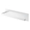 Yamazaki Home Magnetic Paper Towel Holder, Steel, Supports 2.2 Pounds, Magnetic, No Assembly In White