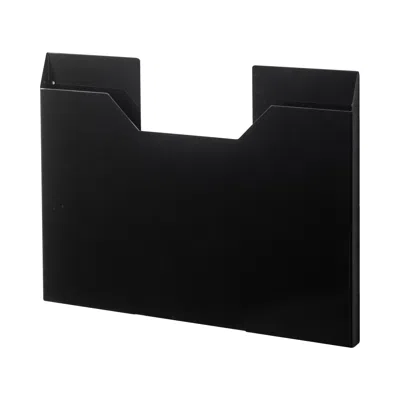 Yamazaki Home Magnetic Placemat Organizer, Steel, Magnetic, No Assembly In Black