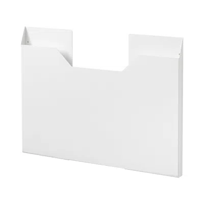 Yamazaki Home Magnetic Placemat Organizer, Steel, Magnetic, No Assembly In White