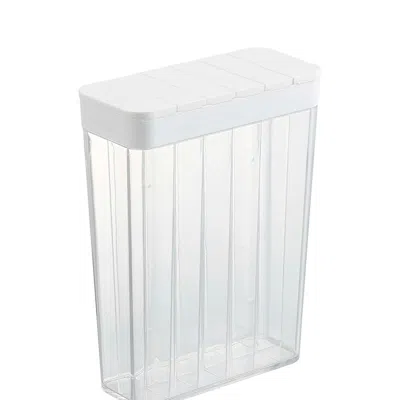 Yamazaki Home Measuring Storage Container In White