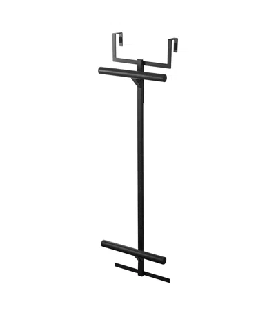 Yamazaki Home Over-the-door Backpack Hanger, Steel, Supports 22 Pounds In Black