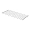 Yamazaki Home Over-the-sink Dish Drainer, Steel, Supports 8.8 Pounds, Water Resistant, No Assembly In White