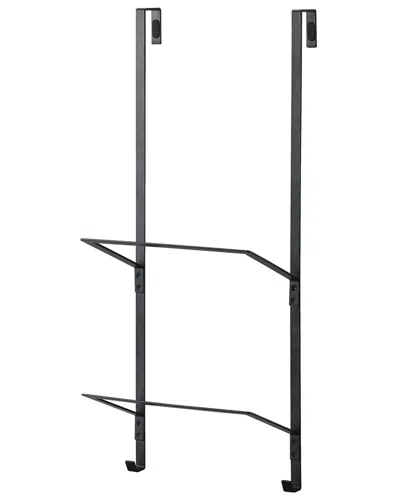 Yamazaki Home Over-the-door Fitness Equipment Hanger In Black
