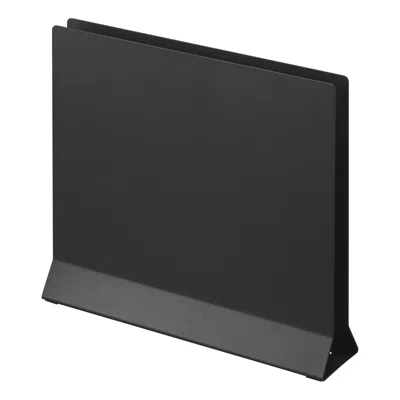 Yamazaki Home Placemat Stand, Steel, Floating Design In Black