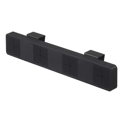 Yamazaki Home Push Dish Towel Holder, Abs Plastic, No Assembly In Black