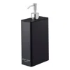 Yamazaki Home Rectangle Shower Dispenser - Three Styles, Abs Plastic, Body Soap, 24 Fluid Oz., 700 Ml, Airtight, N In Black