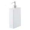 Yamazaki Home Rectangle Shower Dispenser - Three Styles, Abs Plastic, Shampoo, 24 Fluid Oz., 700 Ml, Airtight, No 