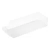 Yamazaki Home Refrigerator Organizer Bin - Three Styles, Abs Plastic, Cans, Handle, Divider, No Assembly In White