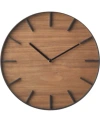 Yamazaki Home Rin Wall Clock In Brown