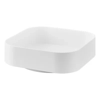 Yamazaki Home Rotating Storage Tray, Abs Plastic, Holds 8.8 Lbs In White