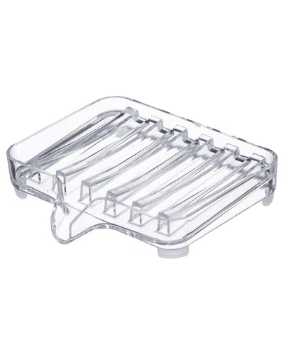 Yamazaki Home Self-draining Soap Tray In White