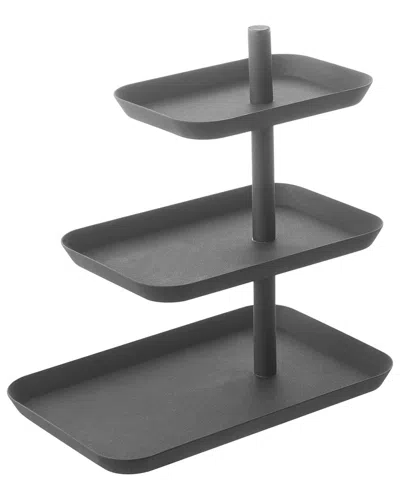 Yamazaki Home Serving Stand In Gray