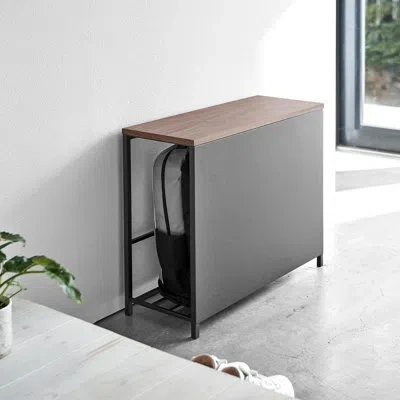 Yamazaki Home Shoe Storage Bench In Black