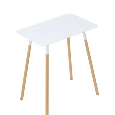 Yamazaki Home Side Table (20" H) In White