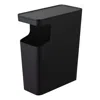 Yamazaki Home Side Table Trash Can, Abs Plastic, 4 Gallons, 15 Liters, No Assembly