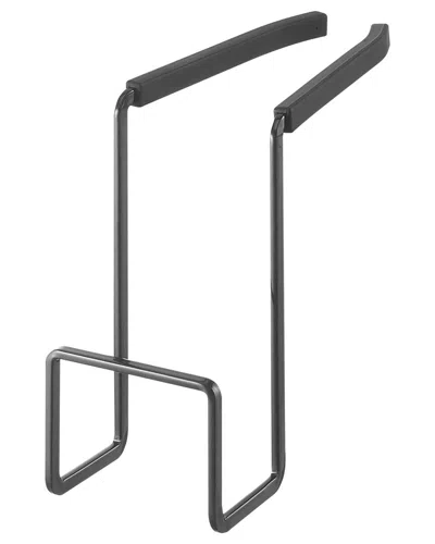 Yamazaki Home Single Faucet-hanging Sponge Holder In Black