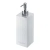 Yamazaki Home Square Shower Dispenser - Three Styles, Abs Plastic, Conditioner, Airtight, No Assembly In White