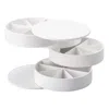 Yamazaki Home Stacked Jewelry Organizer - Two Styles, Abs Plastic, Sectioned, No Assembly