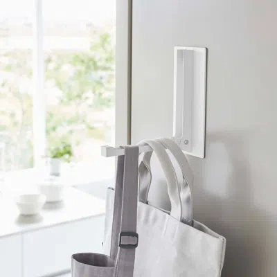 Yamazaki Home Tower Wall Mounted Wall Hook In White