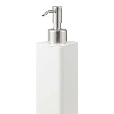 Yamazaki Home Traceless Adhesive Soap Dispenser In White