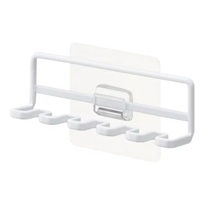Yamazaki Home Traceless Adhesive Toothbrush Holder, Steel, Supports 0.55 Pounds, Adhesive