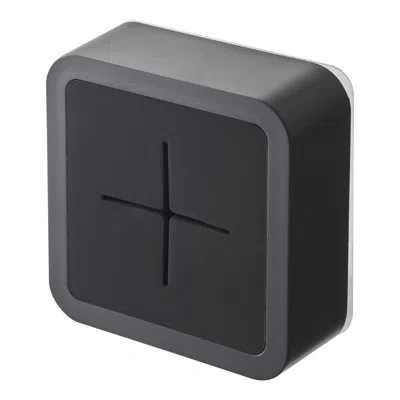 Yamazaki Home Traceless Adhesive Towel Holder, Abs Plastic, Holds 0.55 Lbs In Black
