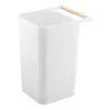 Yamazaki Home Trash Can, Abs Plastic, 2.5 Gallons, 10 Liters, Handles, No Assembly
