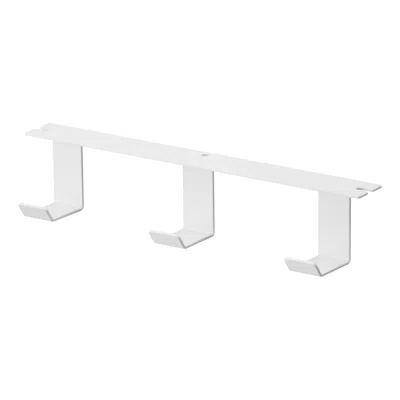 Yamazaki Home Under-desk Hanger, Steel In White