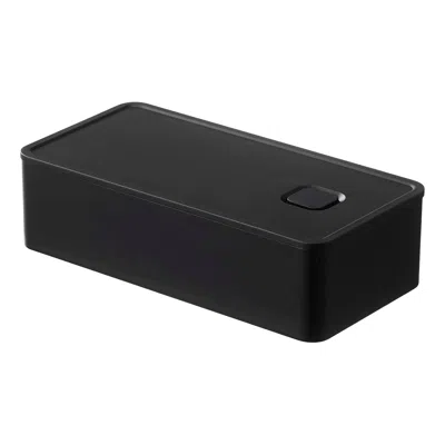 Yamazaki Home Vacuum-sealing Bento Box, Polypropylene, 500ml, Airtight, Lid, No Assembly In Black