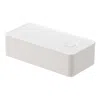 Yamazaki Home Vacuum-sealing Bento Box, Polypropylene, 500ml, Airtight, Lid, No Assembly In White