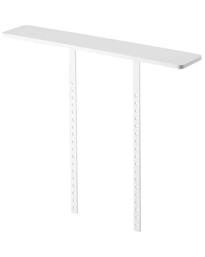 Yamazaki Home Vesa-compliant Tv Shelf In White
