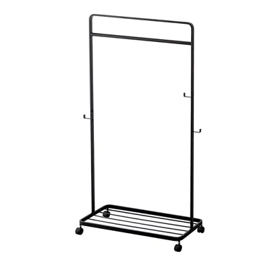 Yamazaki Kids' Rolling Wardrobe In Black