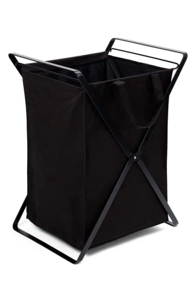 Yamazaki Laundry Hamper In Black